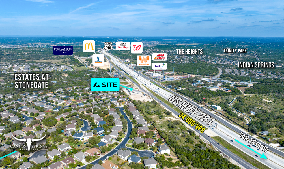 252191 N US HWY 281, San Antonio, TX for lease - Building Photo - Image 2 of 7