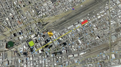 1125 Texas Ave, El Paso, TX - Aerial  map view - Image1