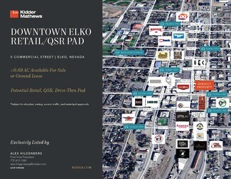 Plus de détails pour 0 Commercial St, Elko, NV - Terrain à vendre