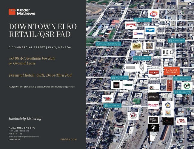 Plus de détails pour 0 Commercial St, Elko, NV - Terrain à vendre