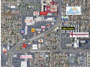 12828 Harbor Blvd, Garden Grove, CA - AERIAL  map view