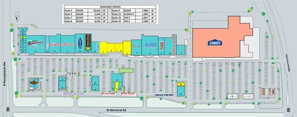 2300 W Memorial Rd, Oklahoma City, OK à louer Plan de site- Image 1 de 1