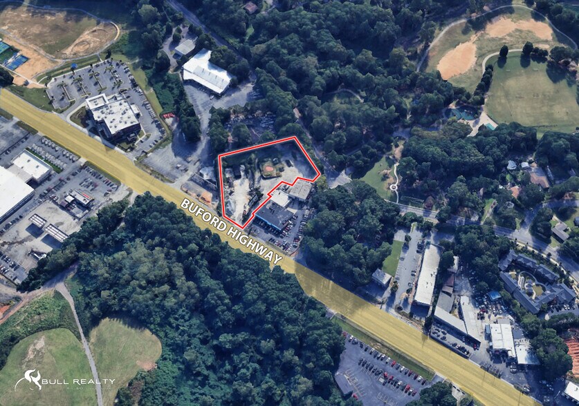 4391 Buford Hwy, Chamblee, GA à vendre - Photo du bâtiment - Image 3 de 7