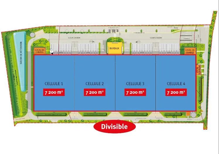 Bureau dans Tournan-en-Brie à louer - Photo du bâtiment - Image 3 de 3