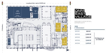 330 E 3rd St, Long Beach, CA for lease Site Plan- Image 1 of 1