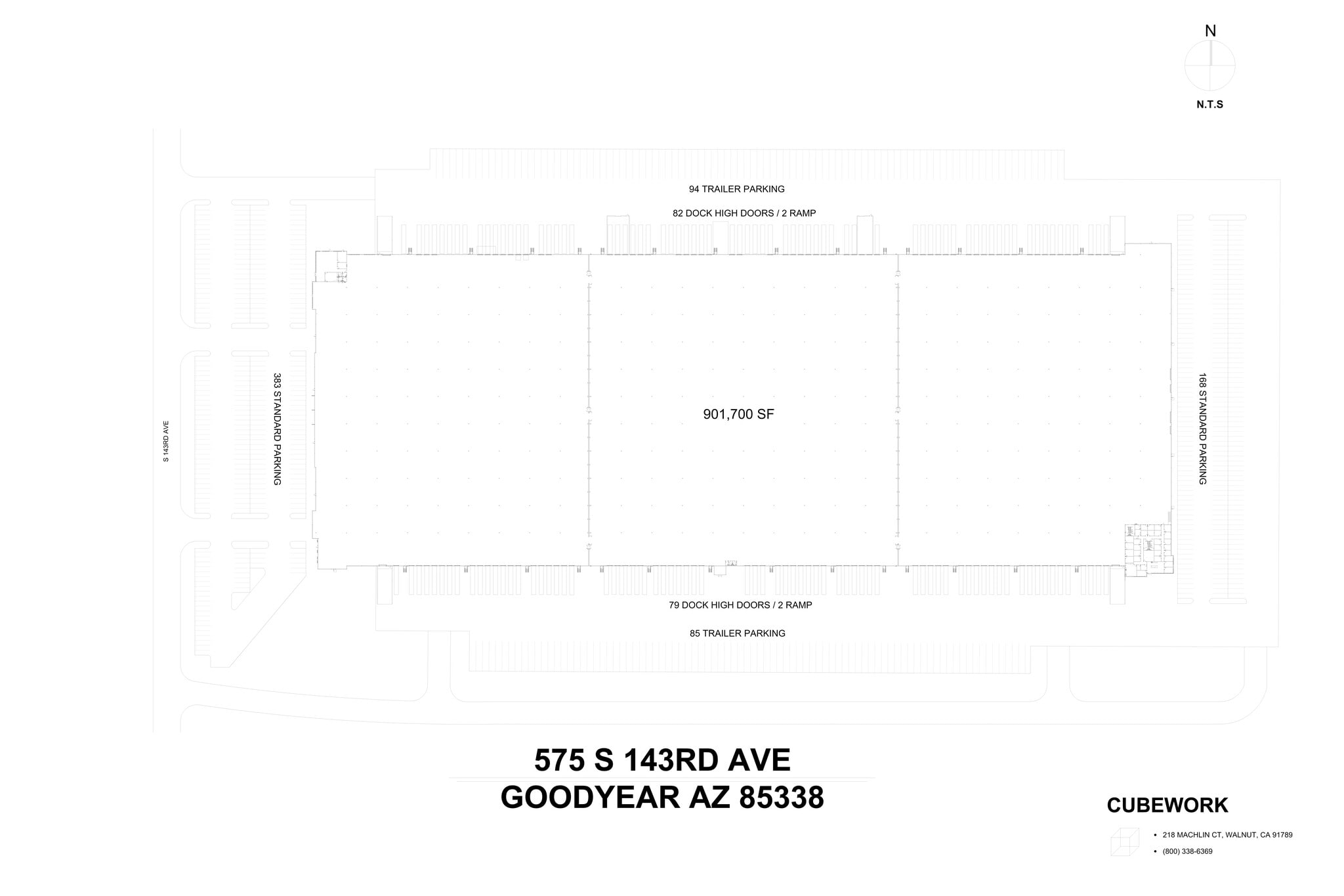 575 S 143rd Ave, Goodyear, AZ for lease Site Plan- Image 1 of 16