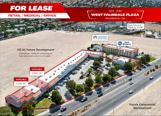 Plus de détails pour 520 W Palmdale Blvd, Palmdale, CA - Vente au détail à louer