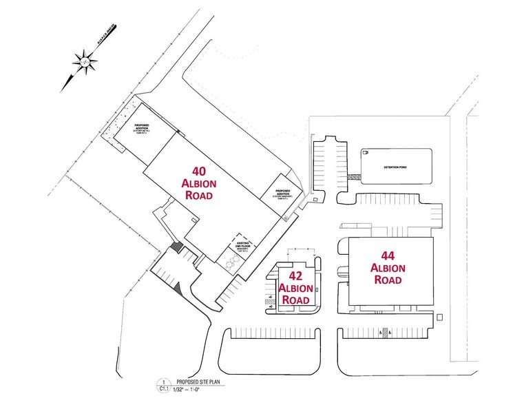 42 Albion Rd, Lincoln, RI à louer - Aérien - Image 2 de 2