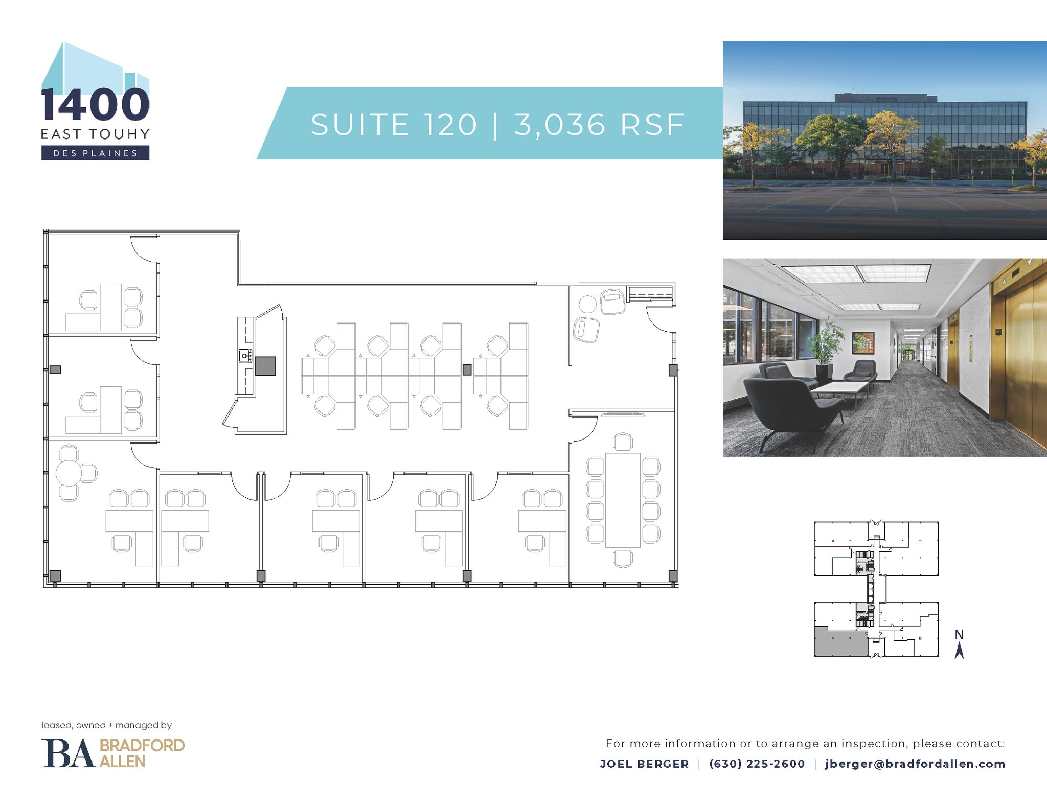 1400 E Touhy Ave, Des Plaines, IL for lease Floor Plan- Image 1 of 1
