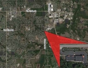 14300 Kenneth Rd, Leawood, KS - AERIAL  map view