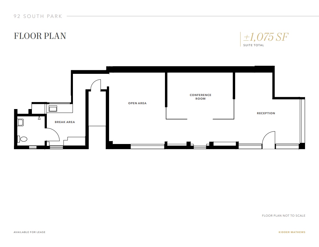 90-96 S Park St, San Francisco, CA for lease Floor Plan- Image 1 of 1