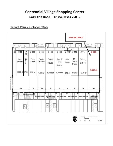 6449-6549 Coit Rd, Frisco, TX for lease - Site Plan - Image 2 of 5