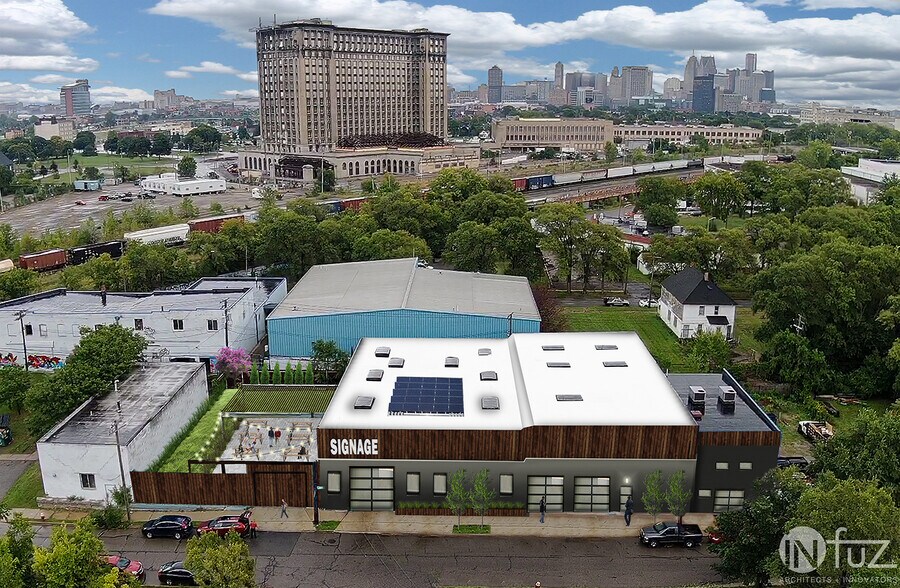 2100 20th St, Detroit, MI for lease - Building Photo - Image 2 of 2