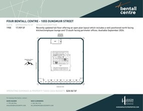 1055 Dunsmuir St, Vancouver, BC à louer Plan d’étage- Image 2 de 2