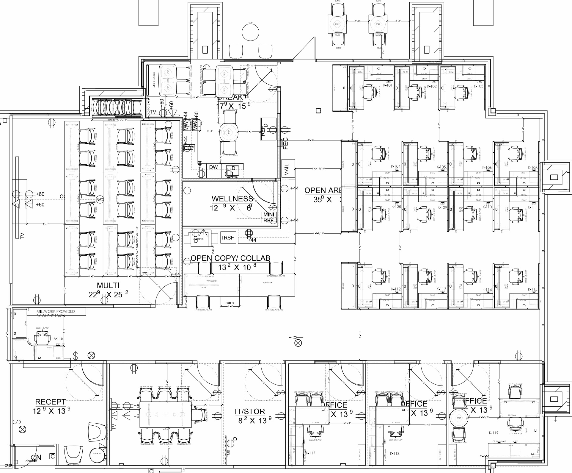 161 E Rivulon Boulevard, Gilbert, AZ à louer Plan d’étage- Image 1 de 1