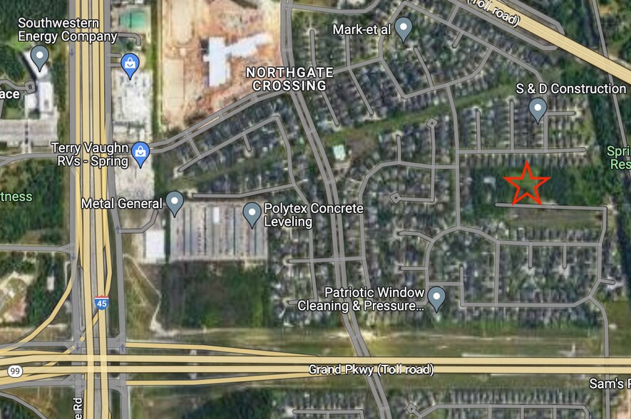 500 Richardson St, Spring, TX à vendre - Aérien - Image 1 de 1