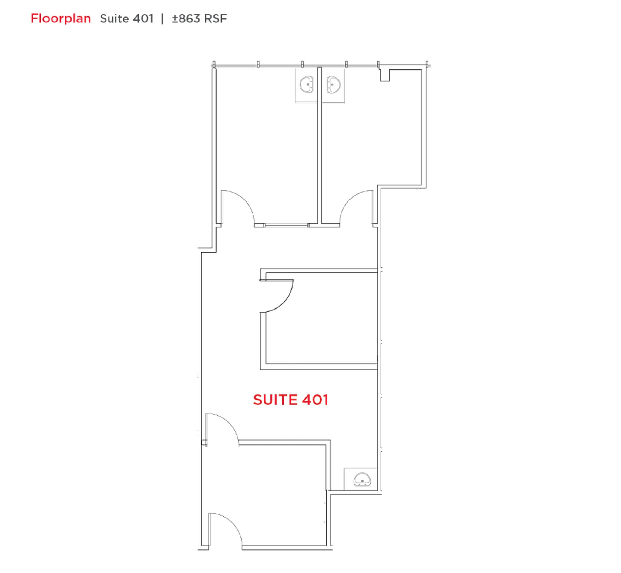 1860 El Camino Real, Burlingame, CA à louer Plan d’étage- Image 1 de 1