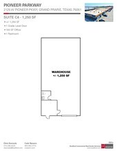 2125 W Pioneer Pky, Grand Prairie, TX for lease Floor Plan- Image 1 of 1