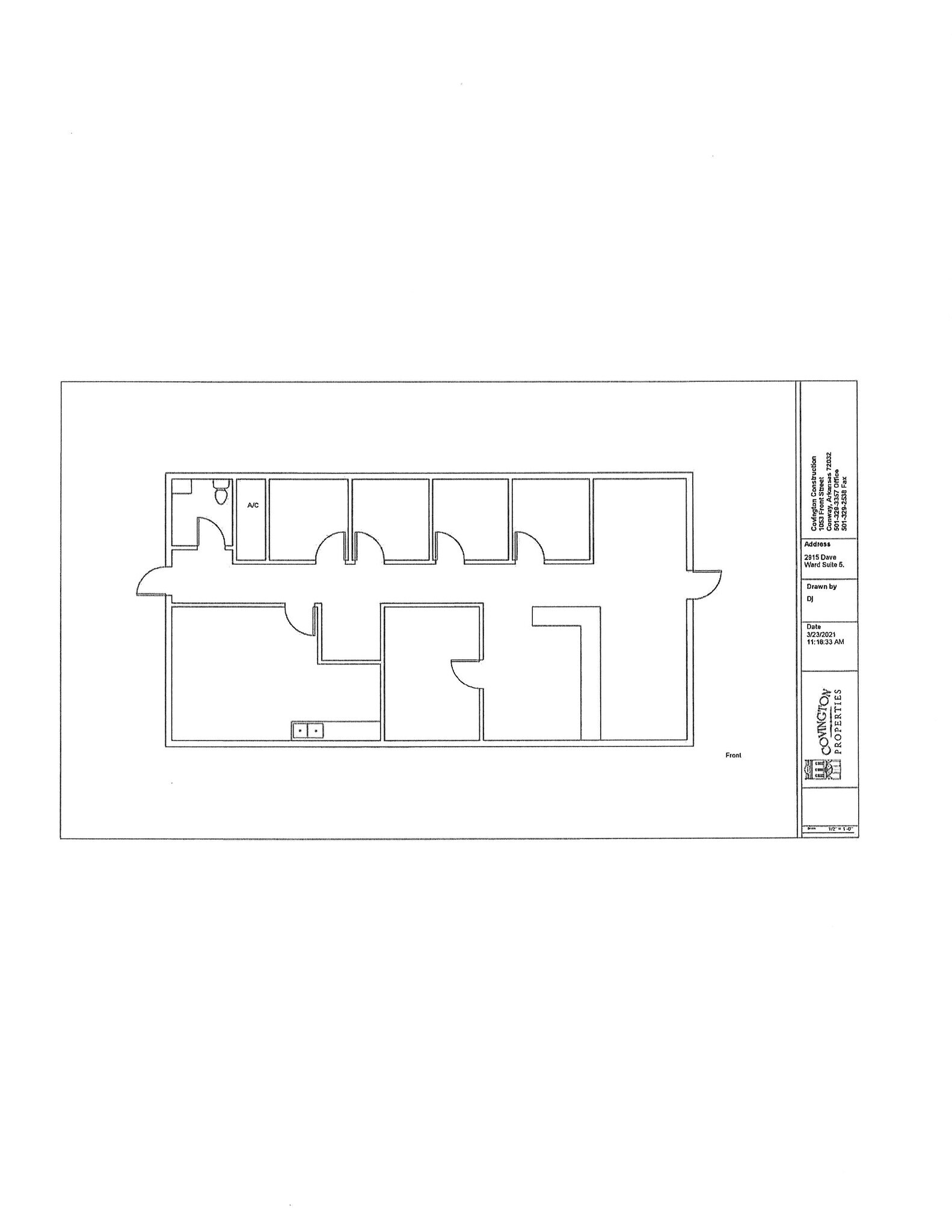 2915 Ar-286 W, Conway, AR for lease Floor Plan- Image 1 of 13