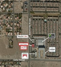 10430 Bermuda Rd, Las Vegas, NV - Aerial  map view