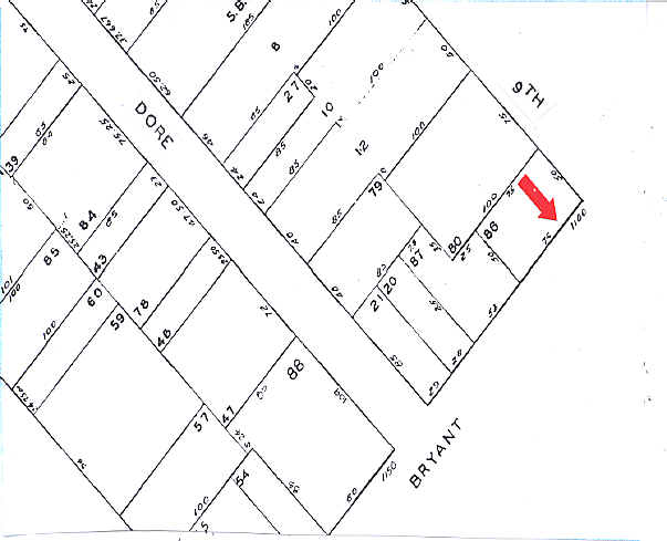 1104 Bryant St, San Francisco, CA for lease - Plat Map - Image 2 of 6