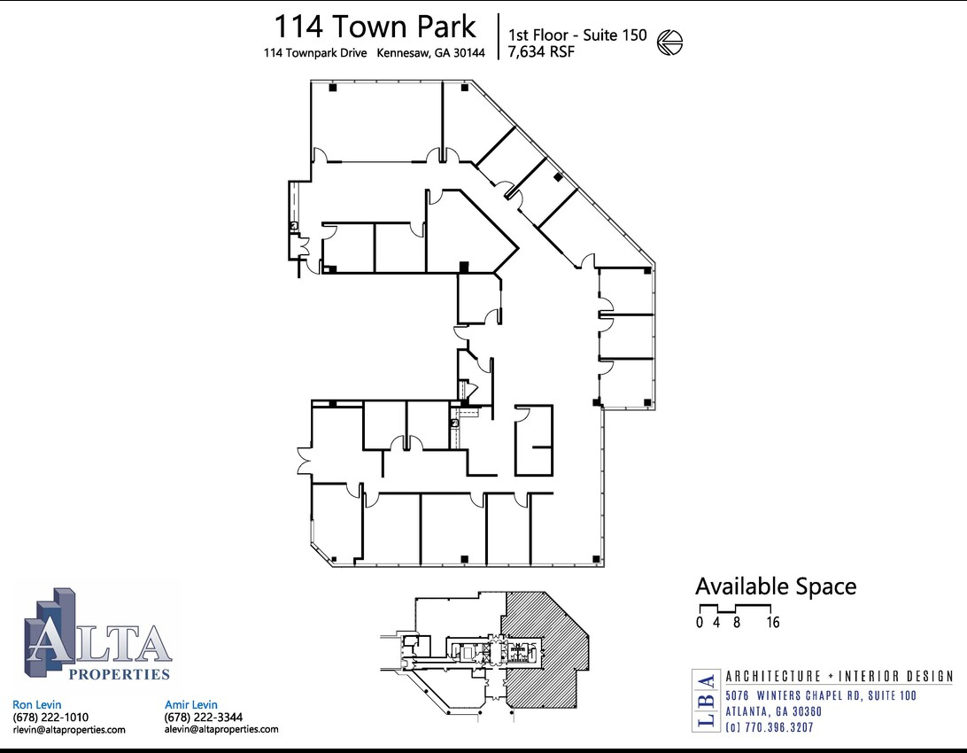 114 Townpark Dr NW, Kennesaw, GA à louer Plan d  tage- Image 1 de 1