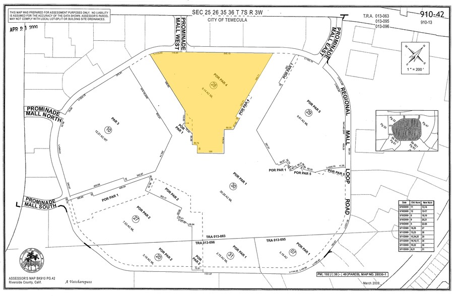 40820 Winchester Rd, Temecula, CA à vendre - Plan cadastral - Image 1 de 1