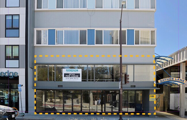 Plus de détails pour 2470 Bancroft Way, Berkeley, CA - Commerce de détail à louer