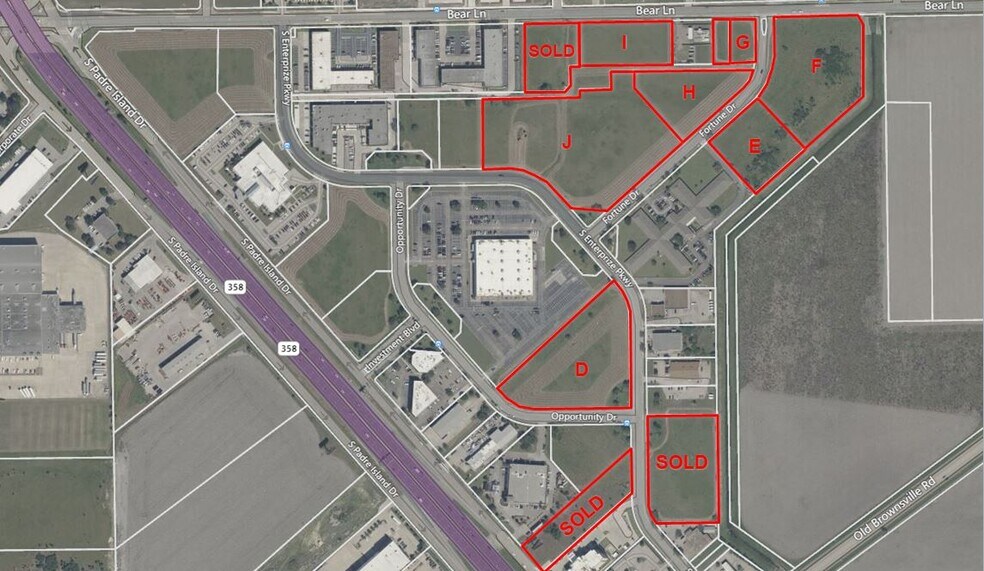 100 South Padre Business Park Tracts portefeuille de 7 propriétés à vendre sur LoopNet.ca - Photo du bâtiment - Image 1 de 1