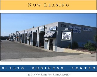 Plus de détails pour 725-785 W Rialto Ave, Rialto, CA - Industriel à louer