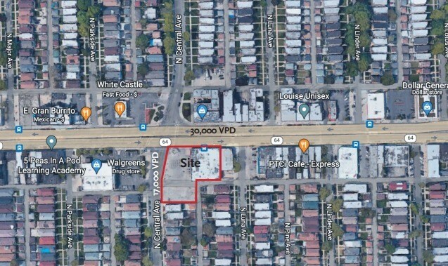 5555 W North Ave, Chicago, IL for lease - Aerial - Image 2 of 4