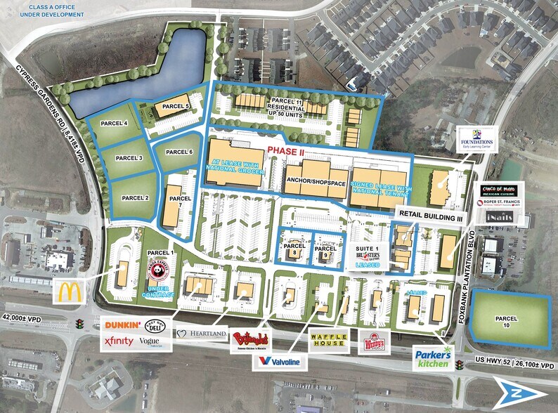 US Highway 52 & Cypress Gardens Rd, Moncks Corner, SC à louer - Photo du bâtiment - Image 2 de 3