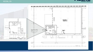 1025 N Todd Ave, Azusa, CA à louer Plan d’étage- Image 1 de 1