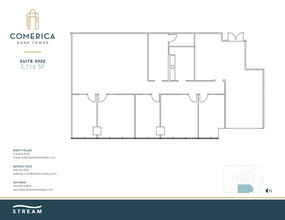 1717 Main St, Dallas, TX for lease Floor Plan- Image 1 of 1