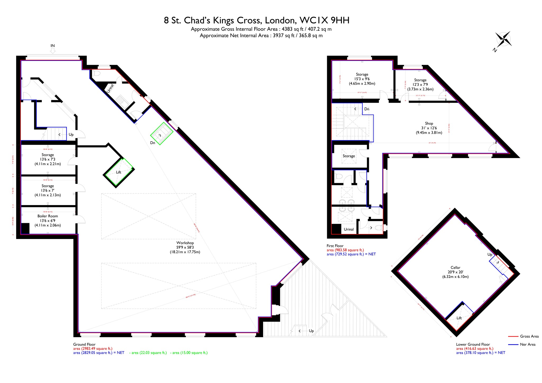 8 St. Chad's Pl, London for lease Site Plan- Image 1 of 1