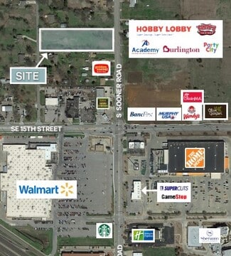 Plus de détails pour 1401 S Sooner Rd, Oklahoma City, OK - Terrain à vendre