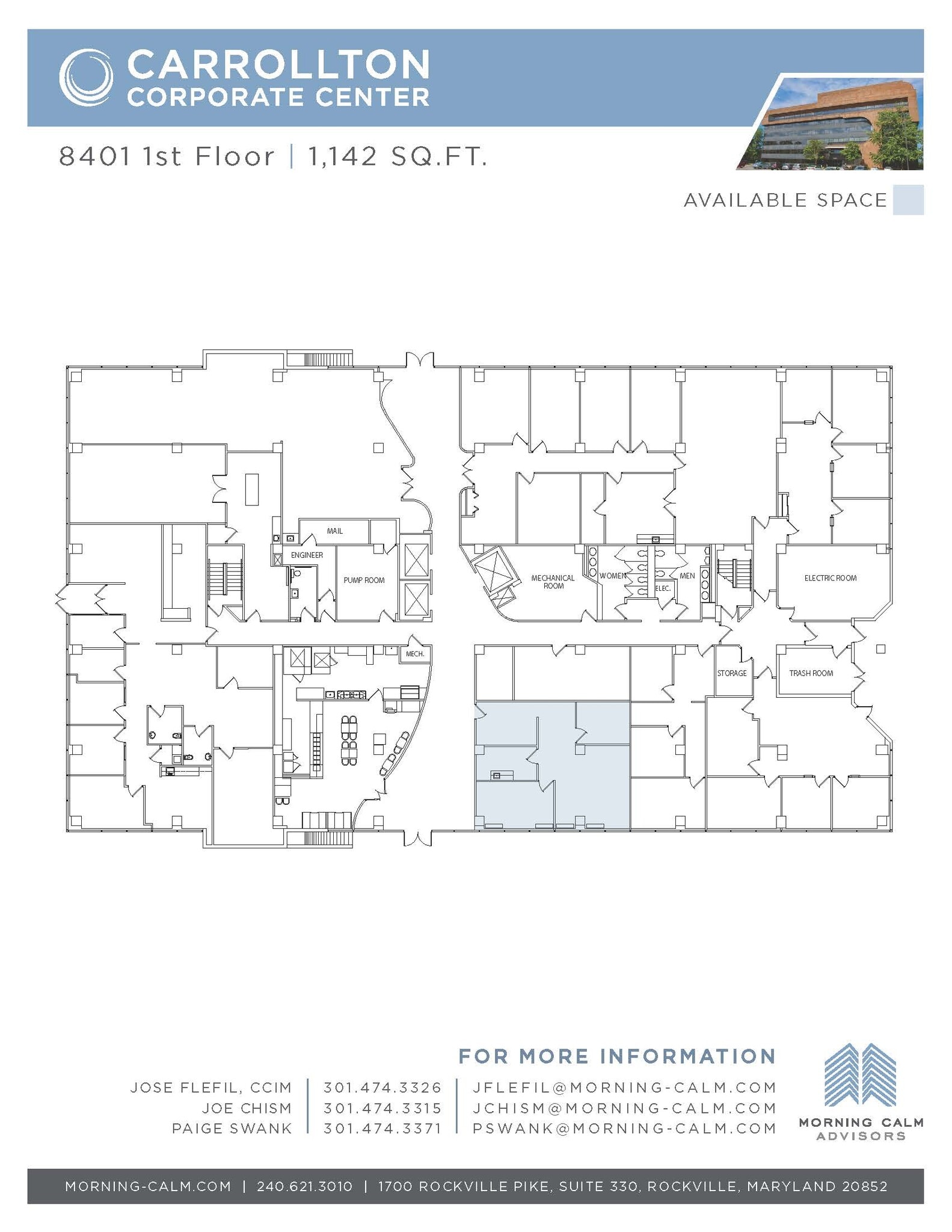 8401 Corporate Dr, Landover, MD for lease Floor Plan- Image 1 of 1
