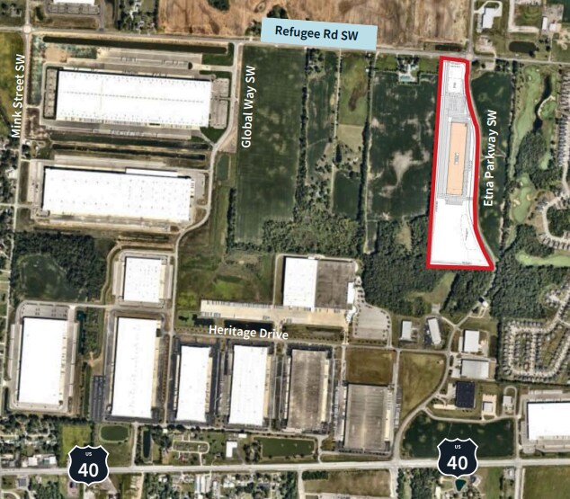 0 Etna Pky, Pataskala, OH for lease - Aerial - Image 2 of 2