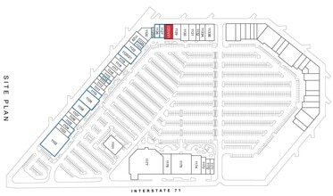 1100 McArthur Rd, Jeffersonville, OH à louer Plan de site- Image 1 de 1