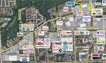 35150 Central City Pky, Westland, MI - AERIAL  map view