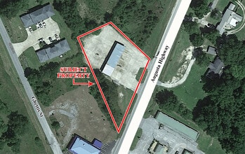 12765 Augusta Hwy, Sparta, GA - Aérien Vue de la carte - Image1