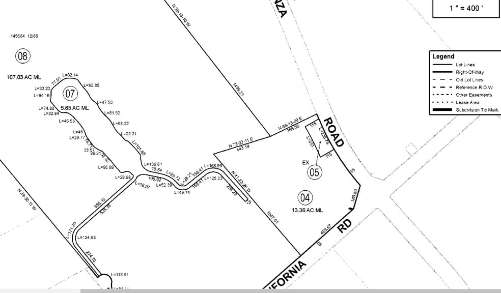 Rancho California Rd, Temecula, CA for sale - Plat Map - Image 2 of 2