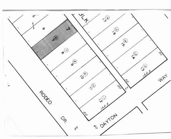 332 N Rodeo Dr, Beverly Hills, CA à vendre - Plan cadastral - Image 1 de 1