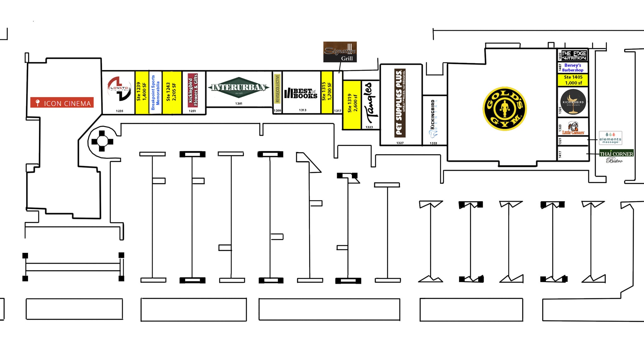 1700 E 2nd St, Edmond, OK for lease Site Plan- Image 1 of 1
