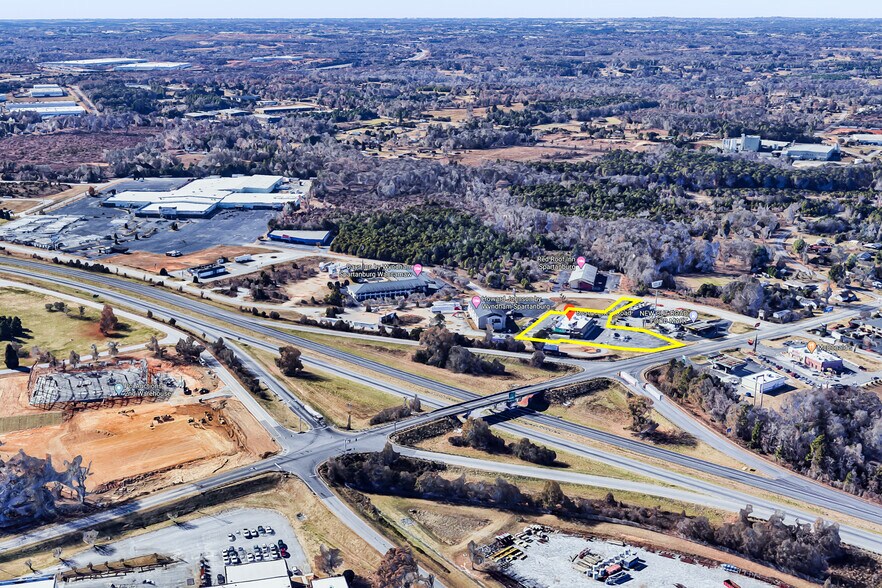 6750 Pottery Rd, Spartanburg, SC à vendre - Aérien - Image 3 de 17