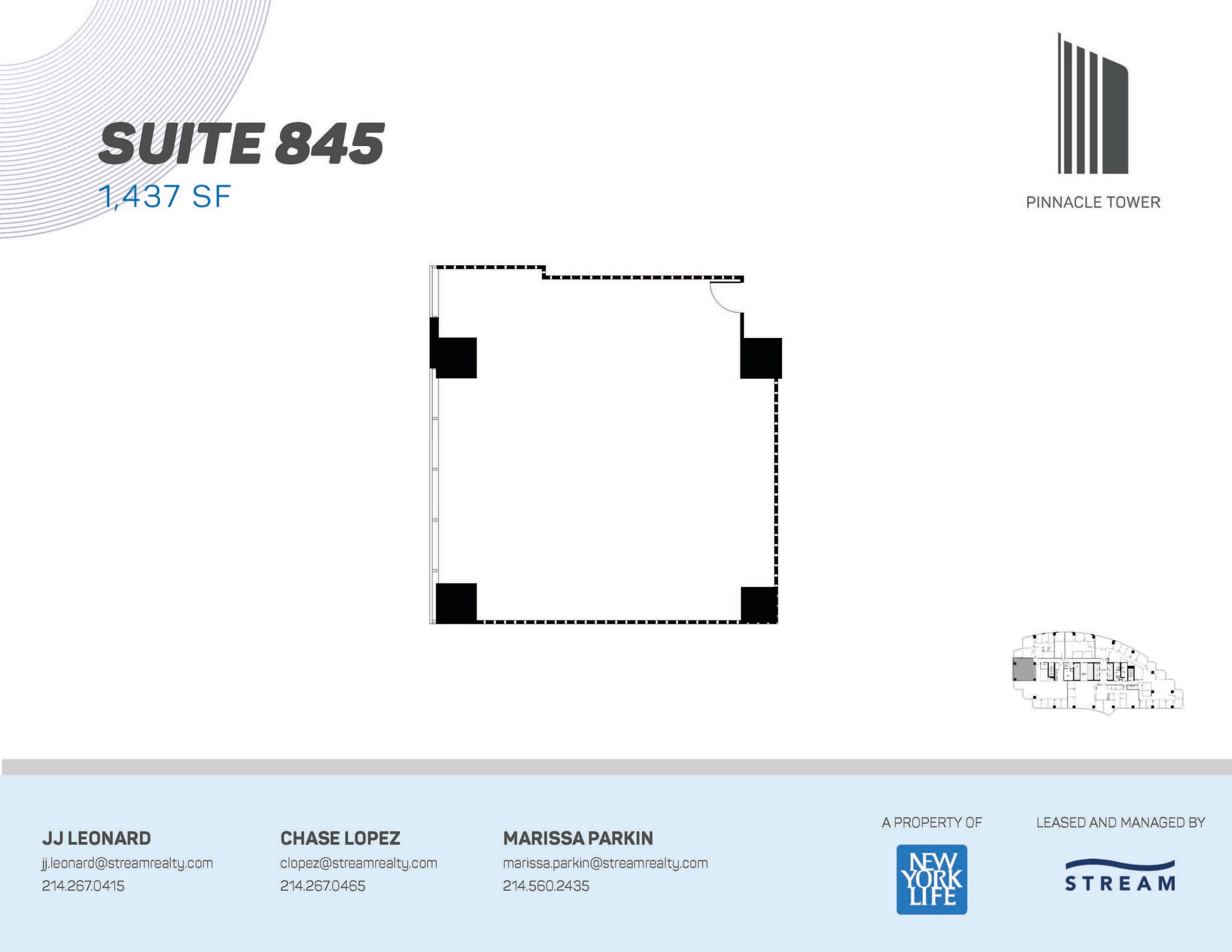 5005 Lyndon B Johnson Fwy, Dallas, TX for lease Floor Plan- Image 1 of 2