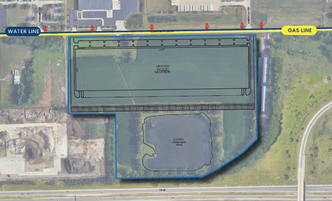 5001 Sandy Hollow Rd, Rockford, IL à vendre - Aérien - Image 3 de 4