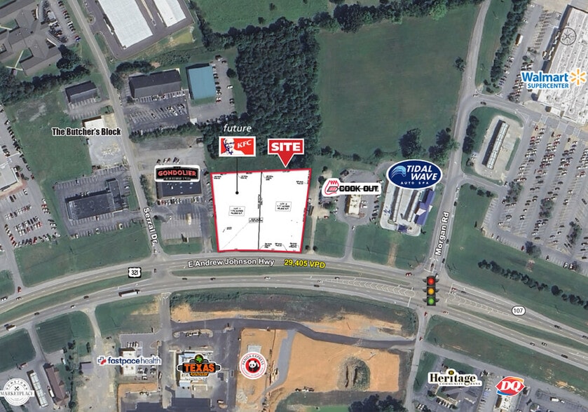 3507 E Andrew Johnson Hwy, Greeneville, TN for lease - Building Photo - Image 1 of 4