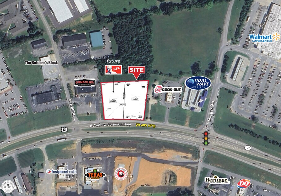 3507 E Andrew Johnson Hwy, Greeneville, TN for lease Building Photo- Image 1 of 5