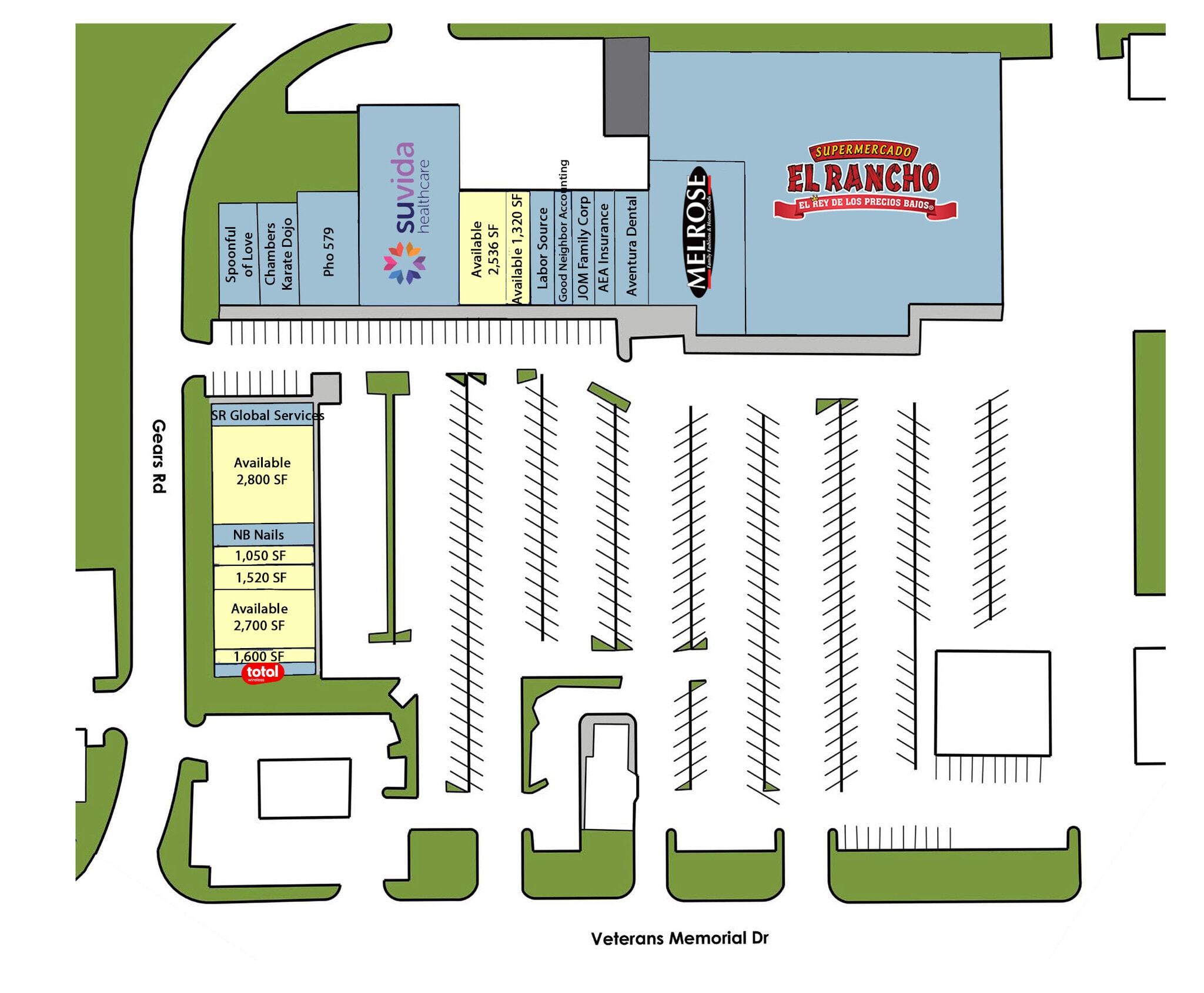 11303-11495 Veterans Memorial Dr, Houston, TX for lease Site Plan- Image 1 of 1